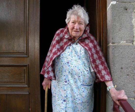 LA COUSINE JUSTINE GARDY A 99 ANS
